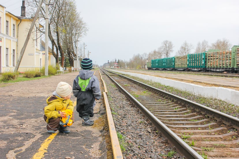 Because kids can both play with and ride on a train, experts say their obsession is very experientia...