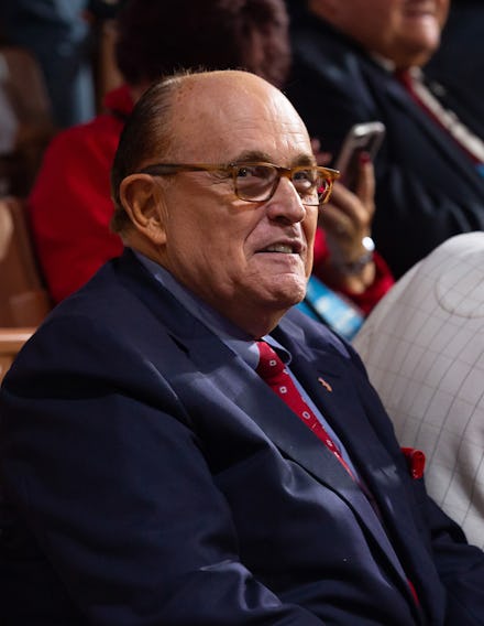 Former New York City Mayor Rudy Giuliani