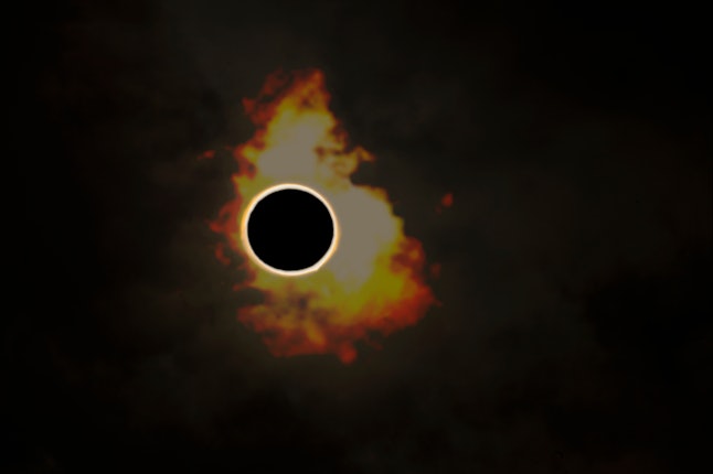 Total solar eclipse in India