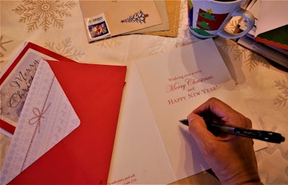 Most Christmas cards can be recycled