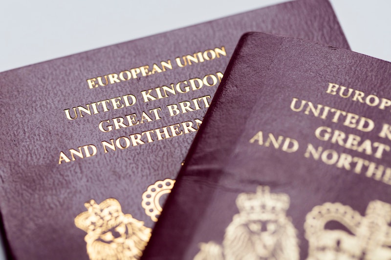 Passport of the United Kingdom