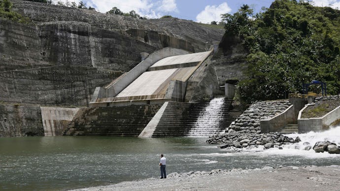 General View of the Largest Hydroelectric Plant in Central America 'Reventazon' in San Jose Costa Ri...