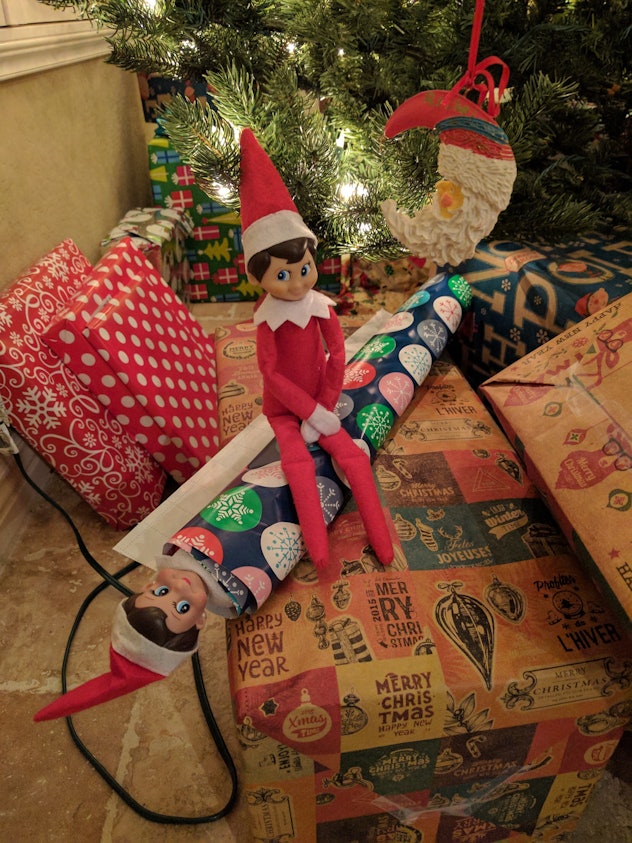 Our elves picked on each other a lot. 