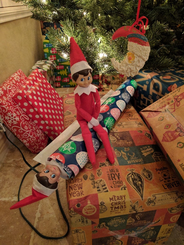 Our elves picked on each other a lot. 