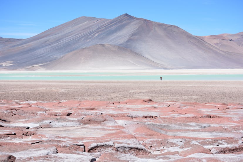 Amazing landscape in Atacama desert Chile