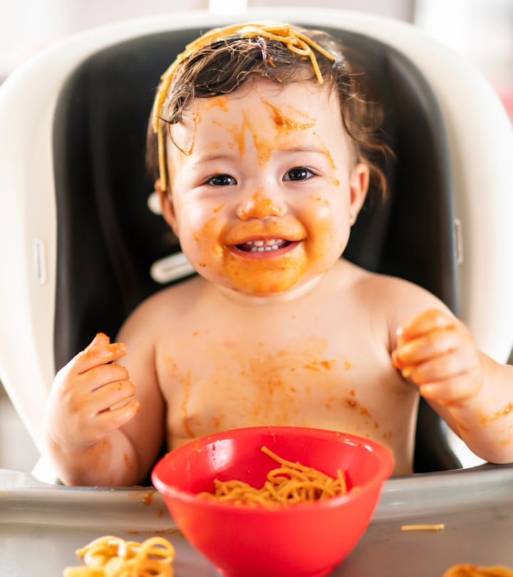 26 Instagram Captions For Babies Eating As Cute As The Mess They Re Making 26 Instagram Captions For Babies Eating As Cute As The Mess They Re Making