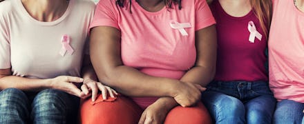 Women Breast Cancer Support Charity Concept