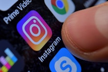 A close-up image showing the Instagram app on an iPhone in Kaarst, Germany, 08 November 2017.