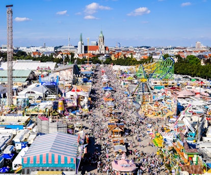 famous oktoberfest in munich - germany