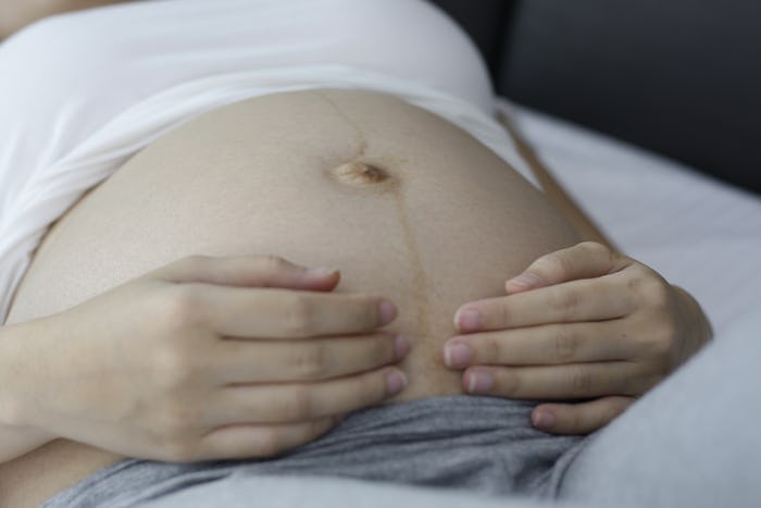 Belly of a pregnant women, Abdomen, Baby