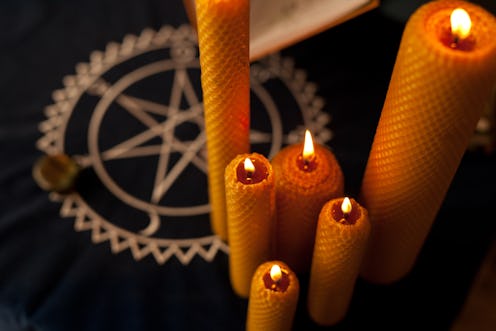 Handmade wax Candles for ritual cleansing