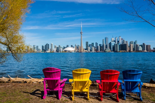 Toronto Skyline - Toronto Island