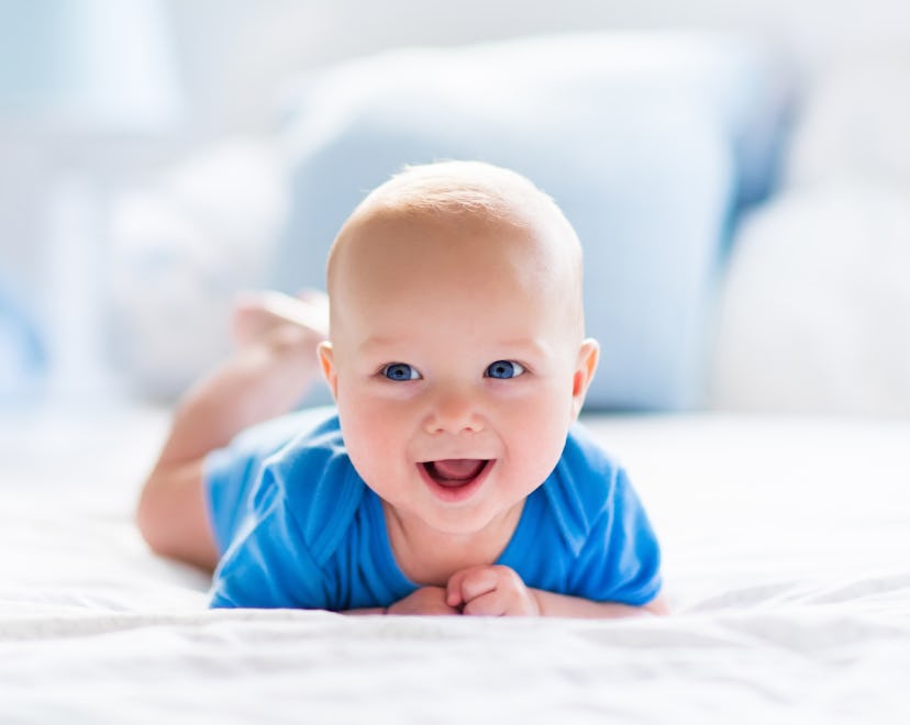 Seeing a baby in a dream usually signifies innocence, warmth and new beginnings.