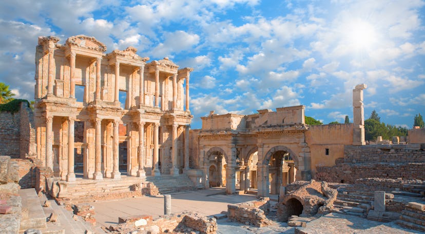 Celsus Library in Ephesus - Aydin,Turkey 