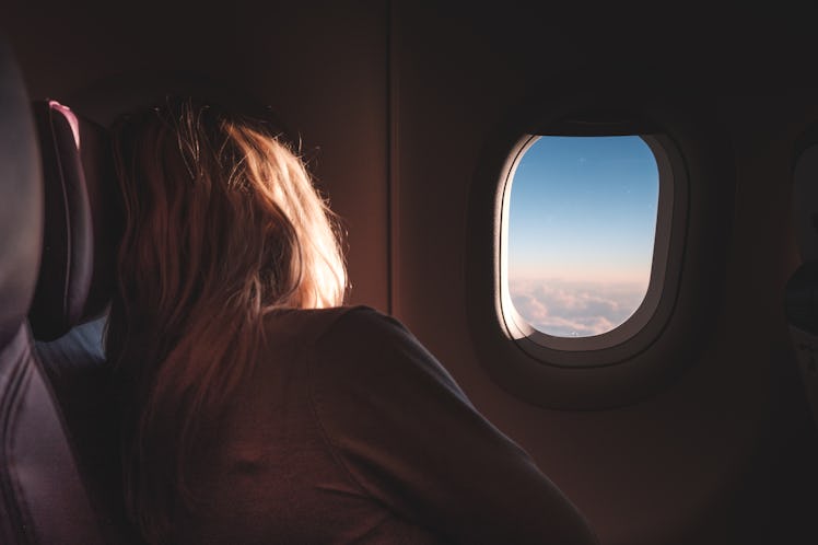 The window seat is the easiest place on the plane to sleep.
