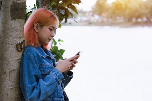 Sending supportive texts when your partner is stressed can be a super effective strategy.