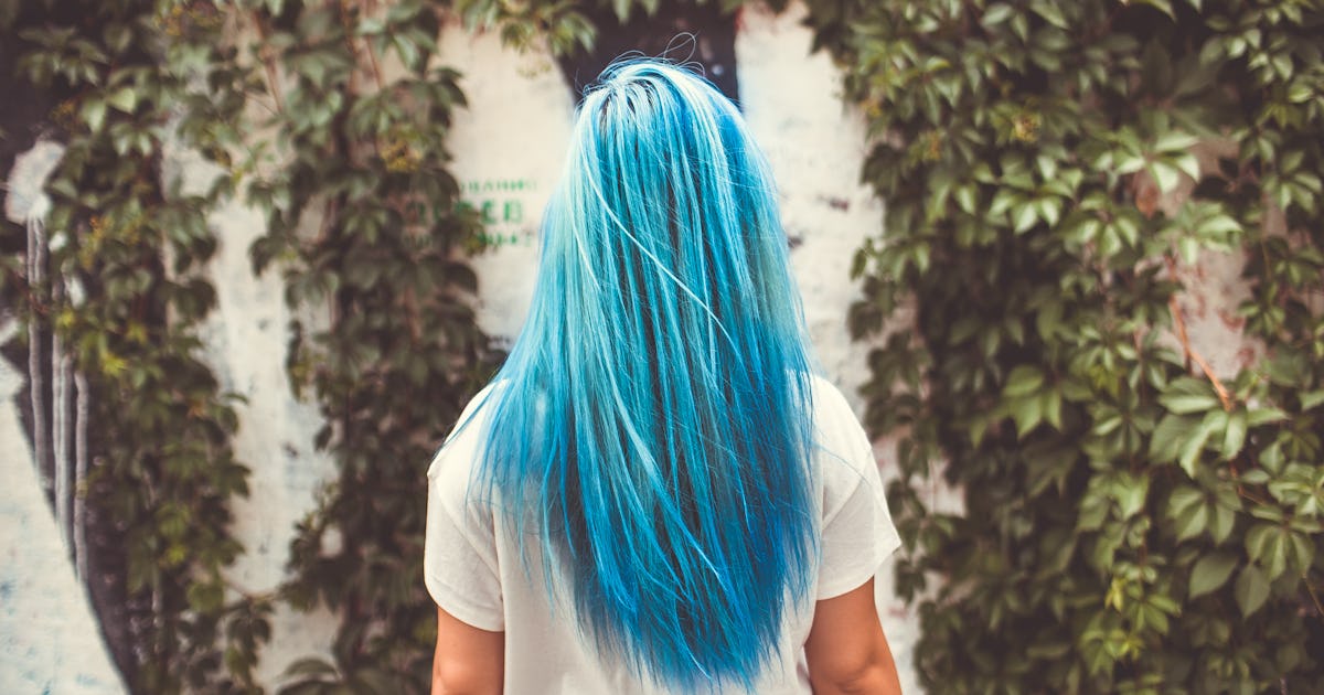 The 7 Best Blue Hair Dyes For Dark Hair