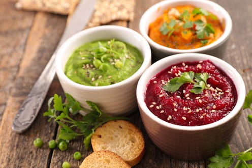 assorted vegetable dip