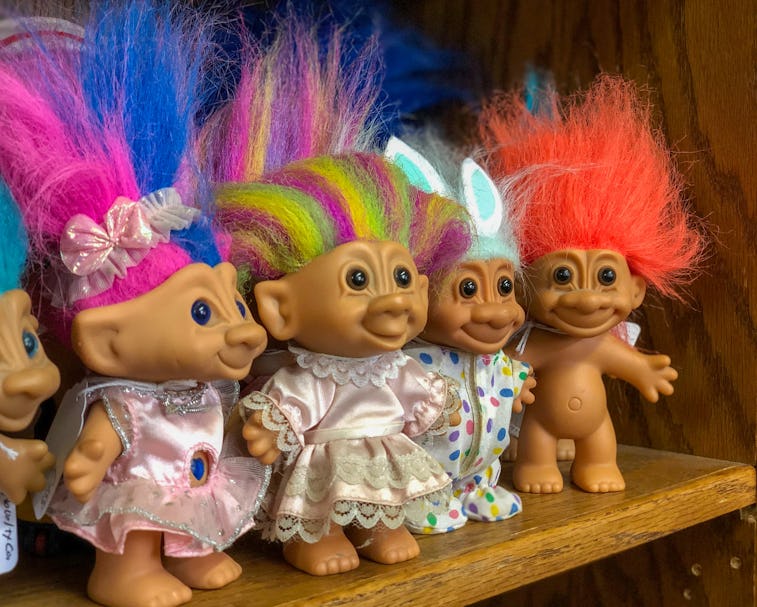 Troll Dolls for Sale on Shelf