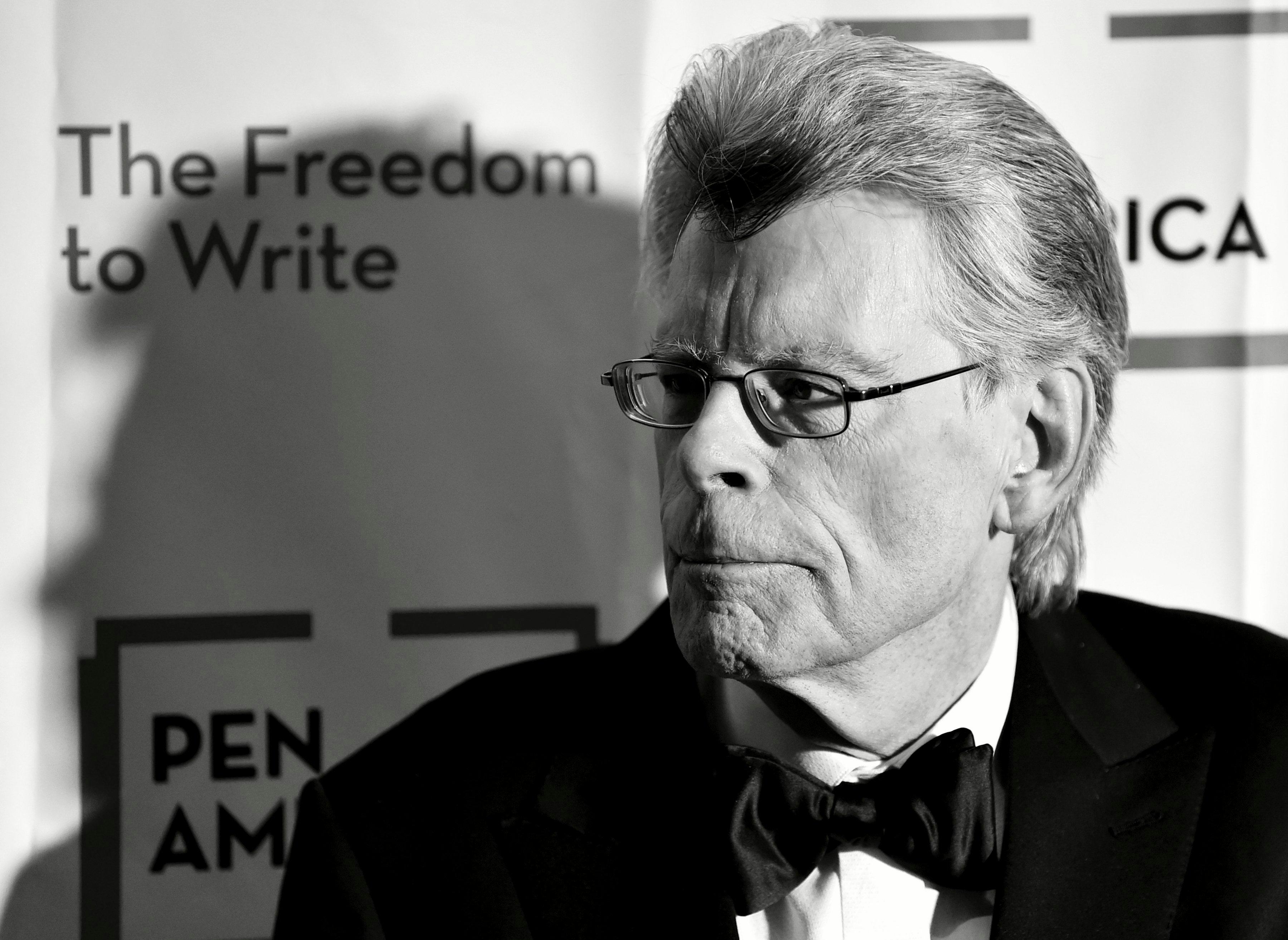 EDITORS NOTE: Image has been converted to black and white.) PEN America literary service award recip...