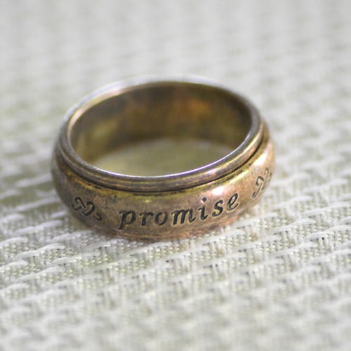 with this ring I  promise to love you