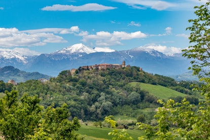 Le Marche Region of Italy, Falerone and the Sibillini Mountains