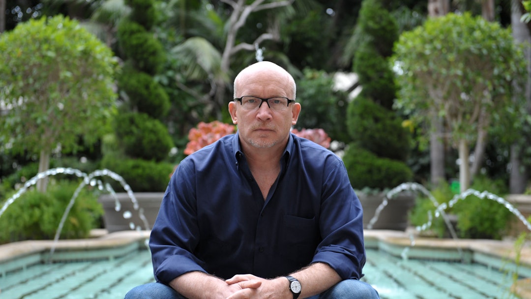 In this photo, Alex Gibney poses for a portrait at the Four Seasons in Los Angeles. Gibney is the di...