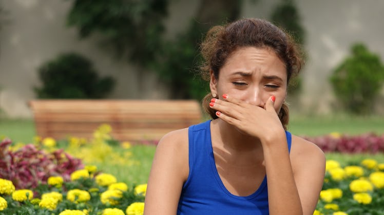 Upset Woman Crying