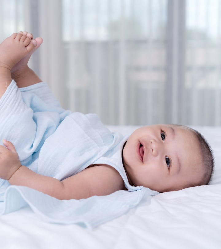 Why Do Babies Put Their Feet In The Air? It's More Than A Cute Quirk