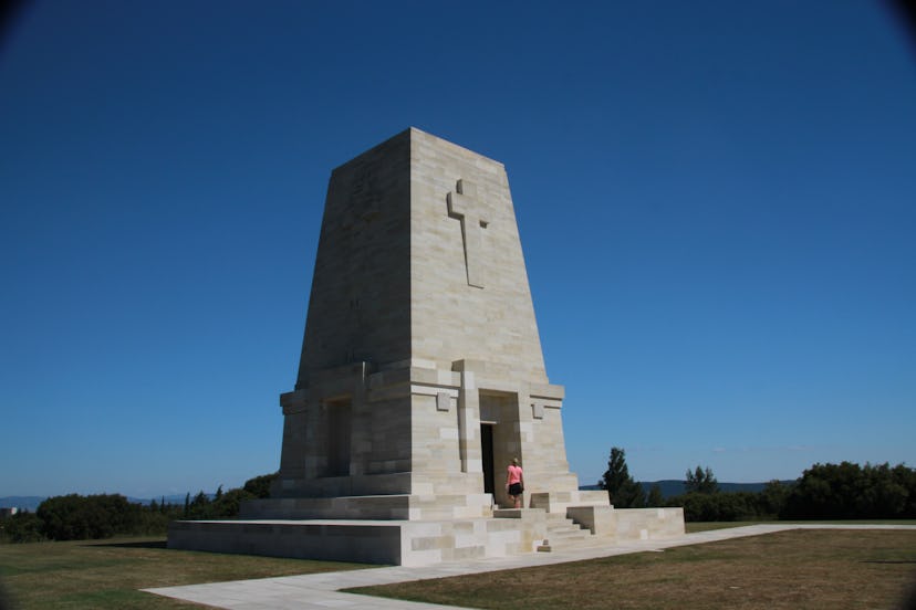Details of Historical World War 1 sites and memorials, Gallipoli Peninsula, Turkey
