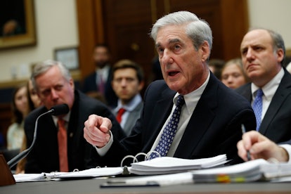 Former Trump-Russia special counsel Robert Mueller gives testimony before the United States House Ju...
