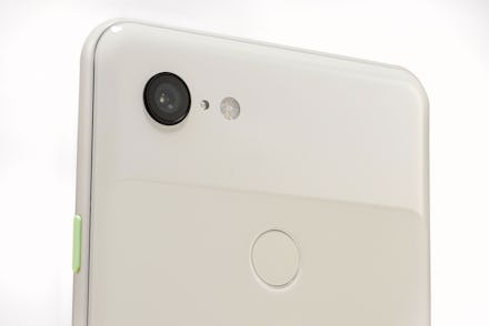 Detail Of The Rear Camera On A Google Pixel 3 Xl Smartphone