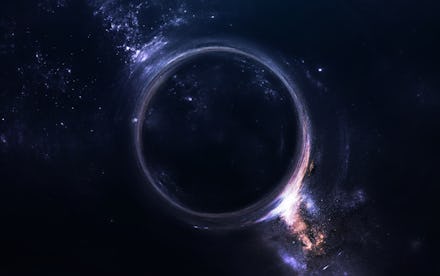 Black hole illustration