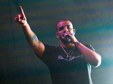 Drake performs at the FADER FORT Presented by Converse during the South by Southwest Music Festival,...