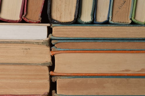 Books on stacks of books. 