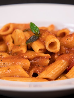 Tasty Penne Pasta in Red Sauce