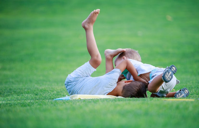 Experts say toddlers may play hard even if it doesn't mean they're actually fighting.