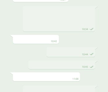 Social network chatting window.