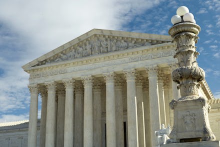 The United States Supreme Court is seen in this general view, in Washington, DC