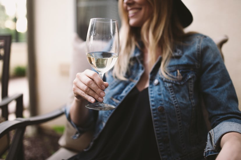 White wine contains antioxidants, though not as many as red wine.