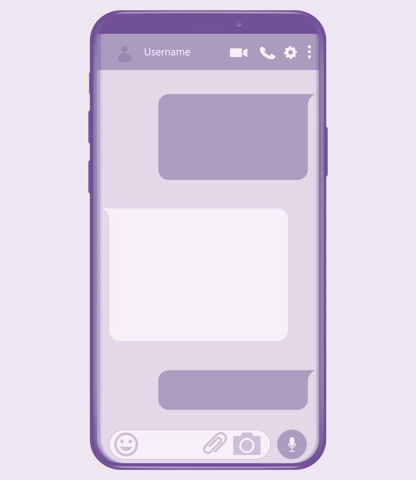 WhatsApp Social network Messenger concept frame , WhatsApp Vector illustration. WhatsApp on mobile p...
