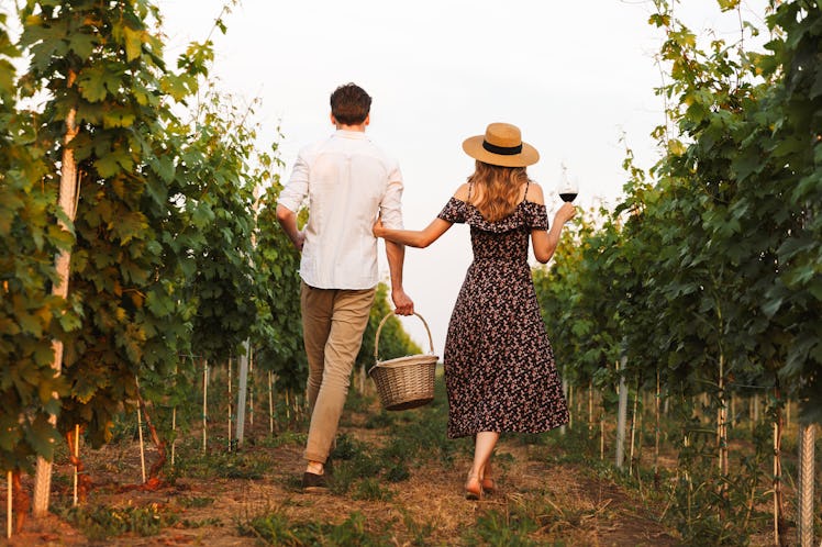 Looking for outdoor fall activities for couples? Try a vineyard tour.