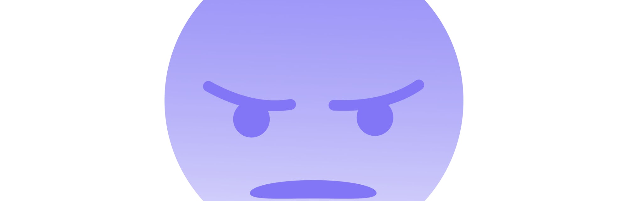 Facebook angry, mad emoji, emoticon.Social media smiley.