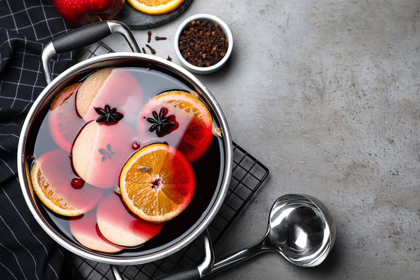 Try mulled wine instead of champagne on New Year's.