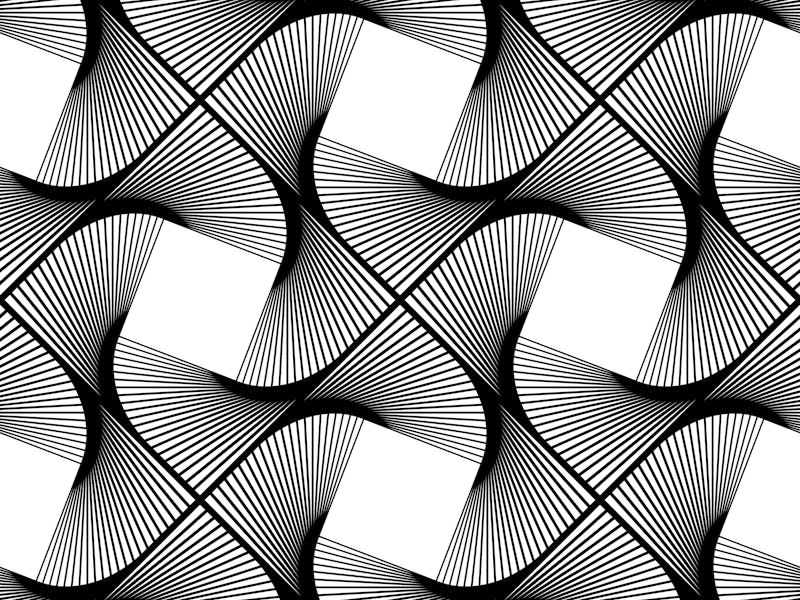 Design seamless monochrome decorative pattern. Abstract lines textured background. Vector art. No gr...