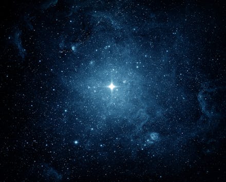 Universe filled with stars, nebula and galaxy. Elements of this image furnished by NASA.