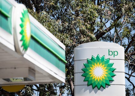 A general view of a BP service station in Sydney, Australia, 02 October 2019. Petrol prices in Sydne...