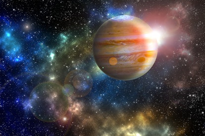 Jupiter is the planet of good luck in astrology.