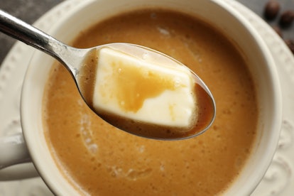 Butter is an unexpected but valuable coffee additive. 
