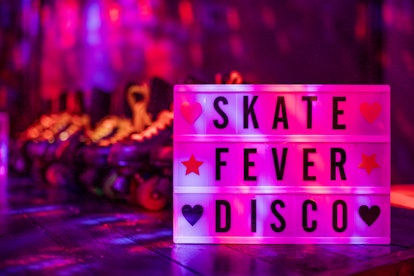 Roller skate disco rental at event